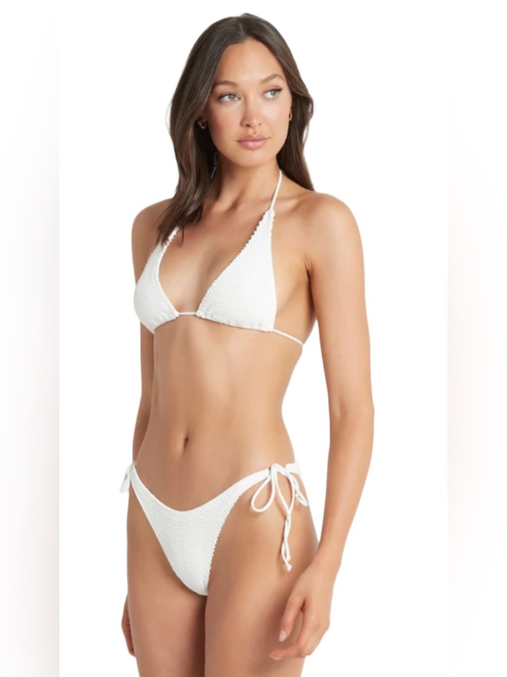 Bond-eye Sophie Triangle Top Only - White One Size